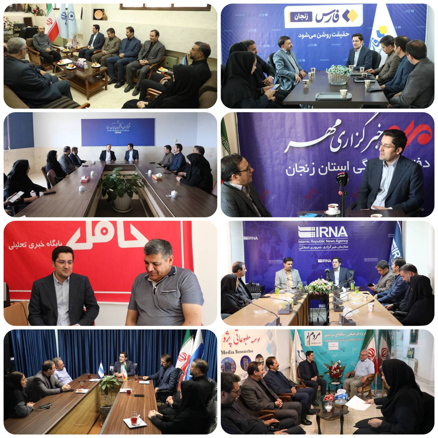 مدیر عامل شرکت آب منطقه ای زنجان با اصحاب رسانه دیدار کرد.
