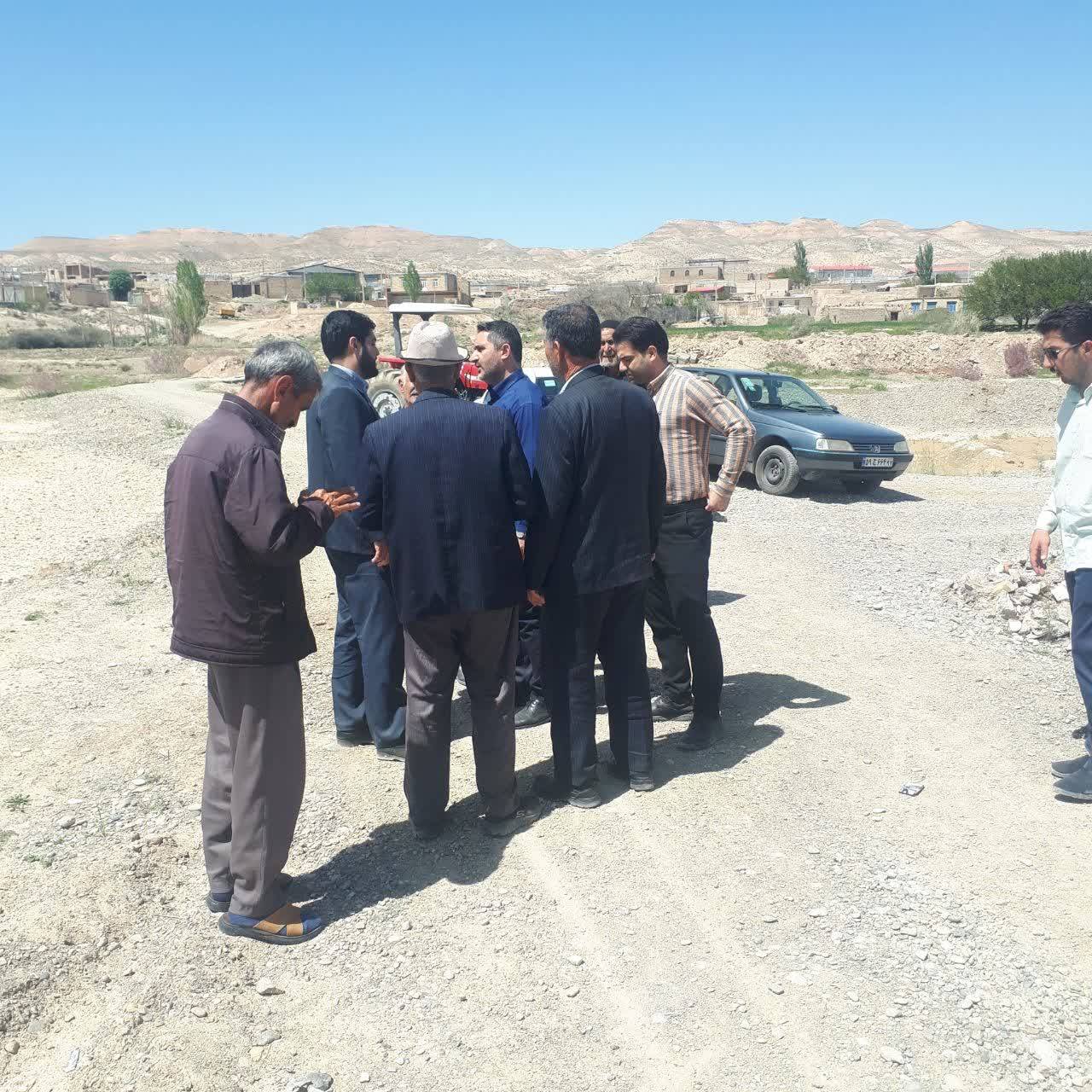 مسائل و مشکلات کشاورزان بخش گرماب( روستا های حاشیه رودخانه قزل اوزن ) مورد بررسی قرارگرفت