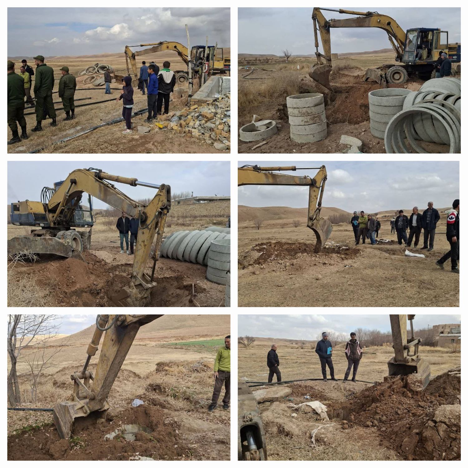 انسداد ۲۶ حلقه چاه غیرمجاز در دشت‌های شهرستان خدابنده