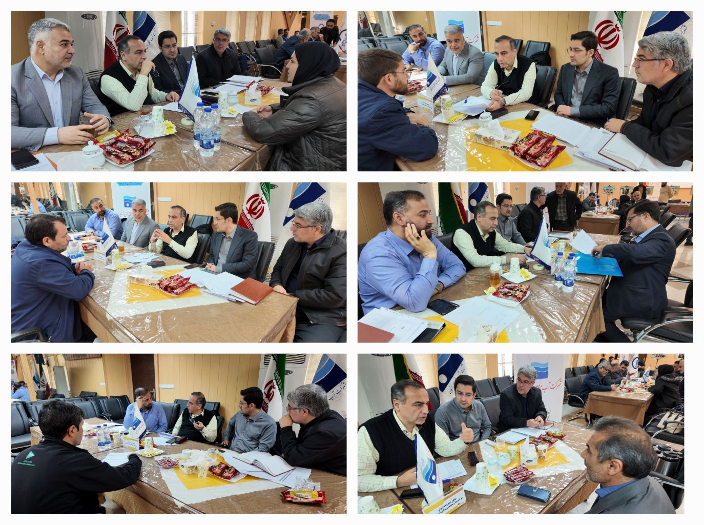 برپایی میز خدمت با حضور مشاور امور ایثارگران شرکت مادرتخصصی منابع آب ایران با کارکنان ایثارگر شرکت آب منطقه ای زنجان